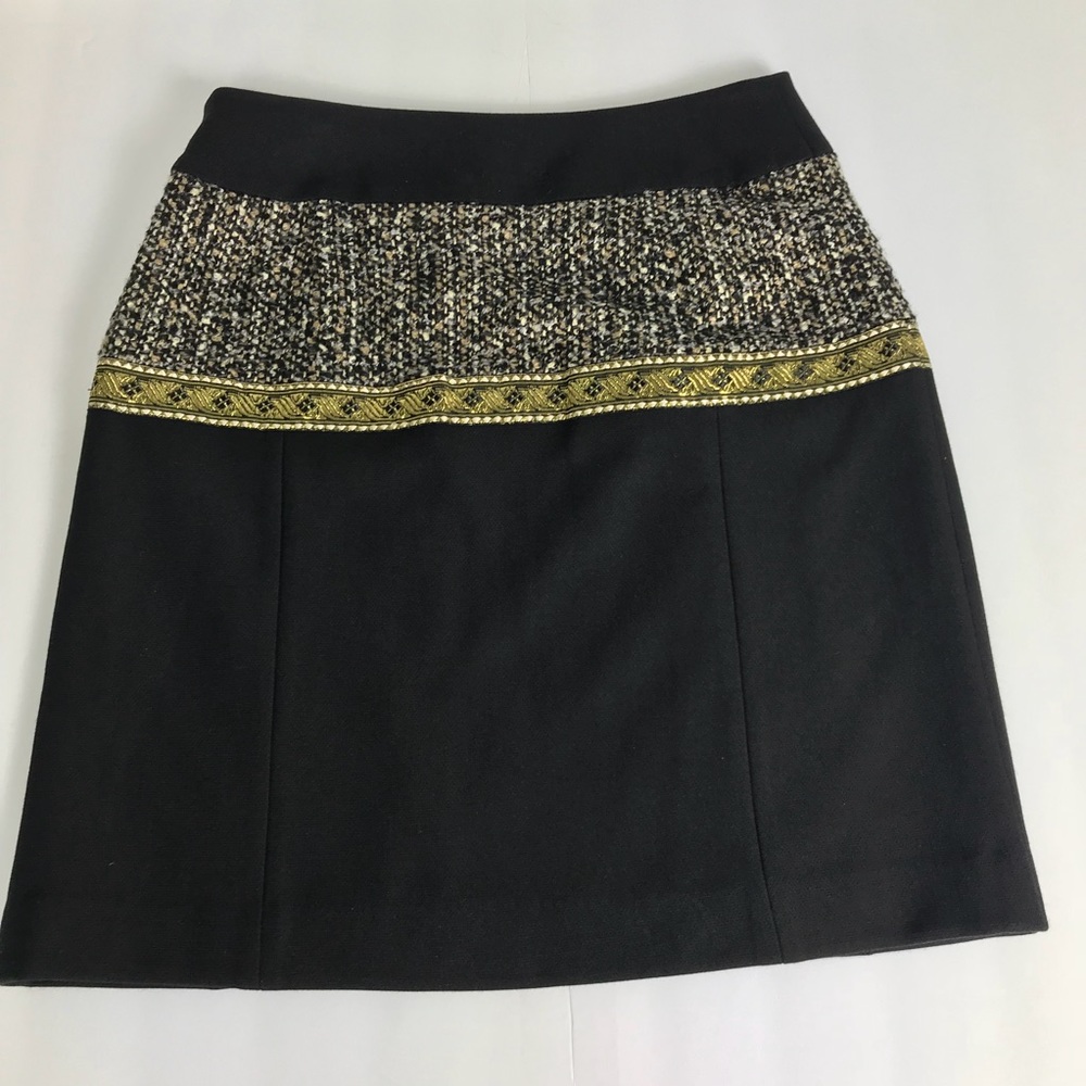 Etcetera Women's Pencil Skirt Size 4 Black/Gold - Picture 2 of 7